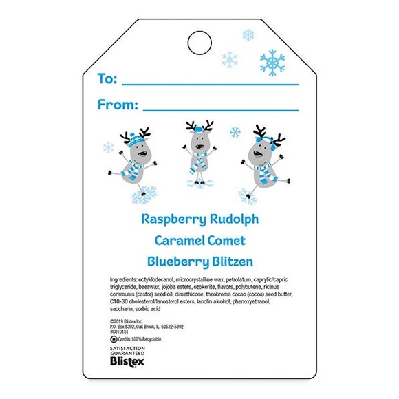 NEW! Blistex Holiday Collection Hydrating Lip Moisturizer 2 Packs 6 Total Tubes - Picture 7 of 16